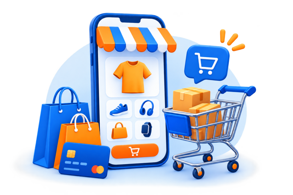 E-commerce digital marketing for online stores