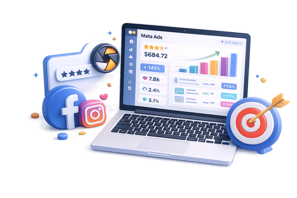 Meta Ads Services for targeted Facebook and Instagram advertising